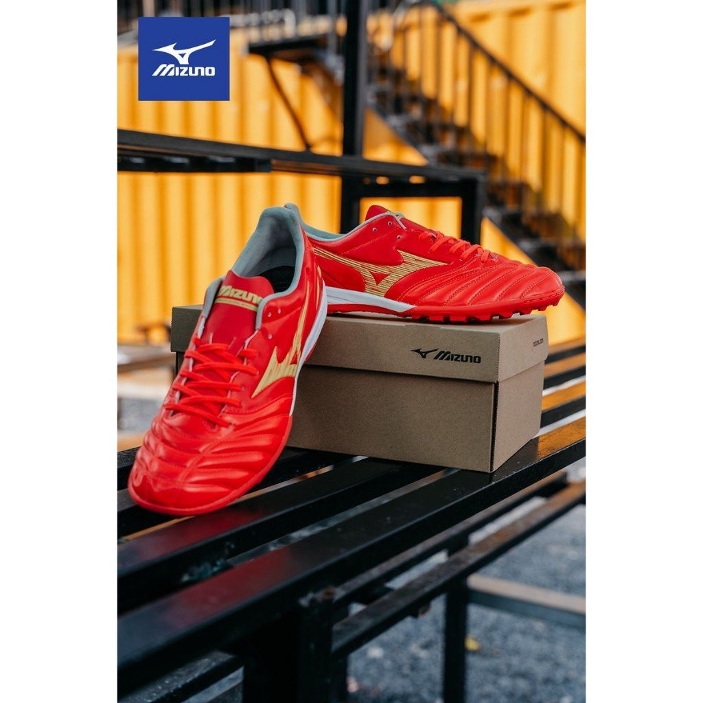 Giày đá bóng Mizuno Morelia Neo IV Pro As,sân cỏ nhân tạo,da Kangaroo siêu mềm, đệm giảm chấn cao cấp, đế đinh chữ L