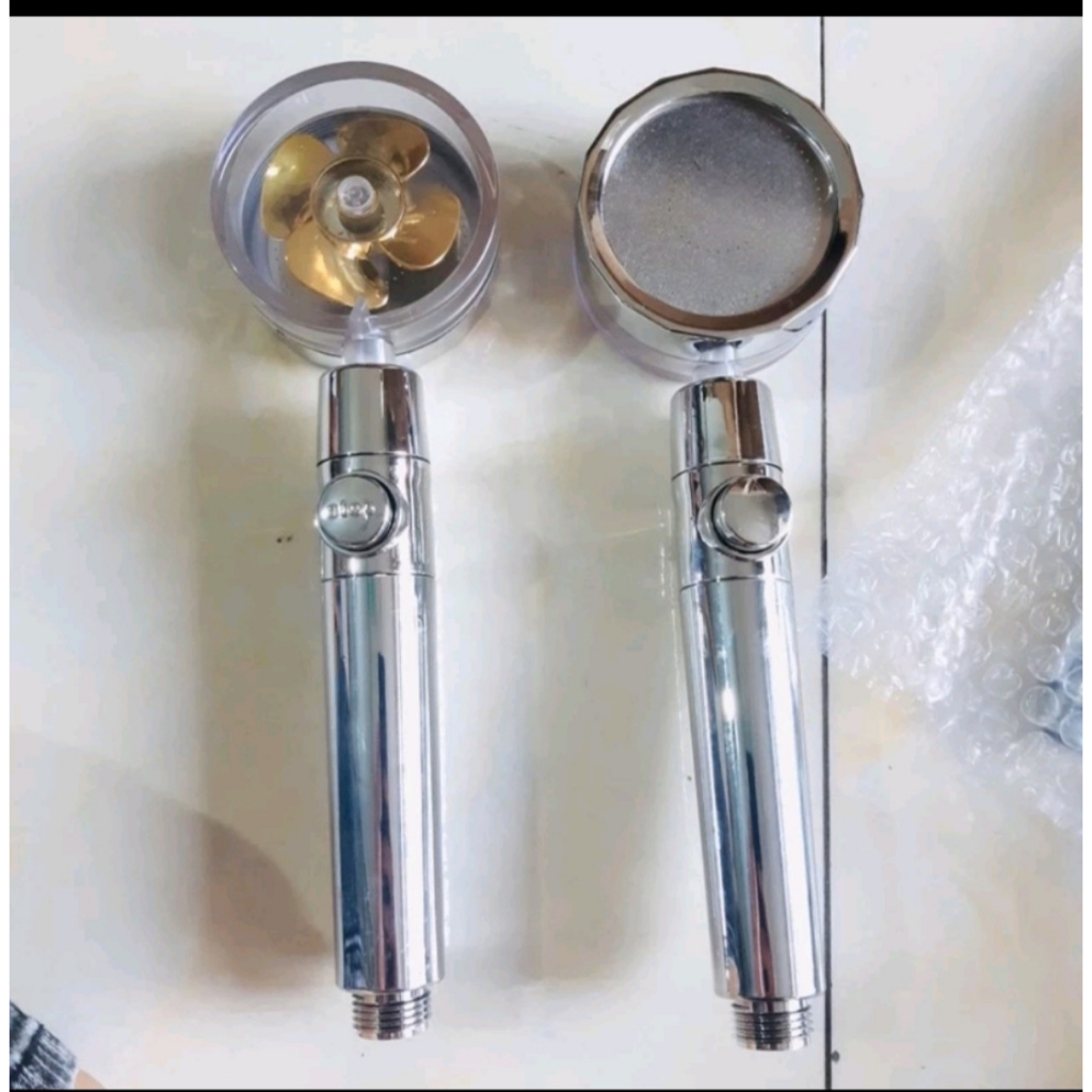 Bát sen tăng áp , vòi sen cánh quạt có công tắc bật tắt ở tay