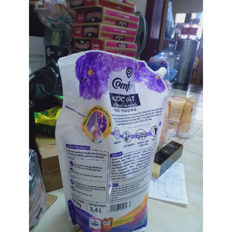Nước giặt dưỡng vải Comfort 3,6kg