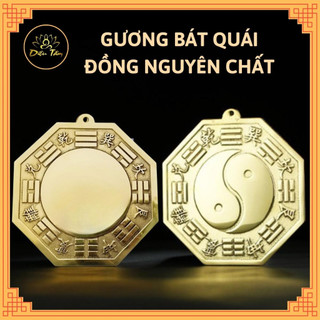 Gương bát quái tiên thiên Cầu Lồi/ Lõm/Phẳng Đồng Nguyên Chất