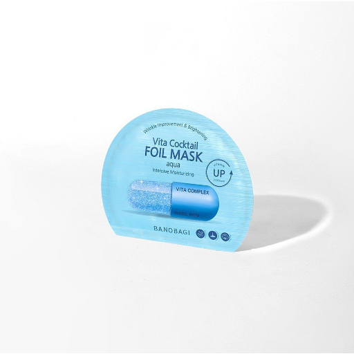 BANOBAGI Mặt Nạ Cấp Ẩm Gấp Đôi Dưỡng Chất Vita Cocktail Aqua Giúp Cấp Ẩm Tăng Đàn Hồi Cho Da  30ml