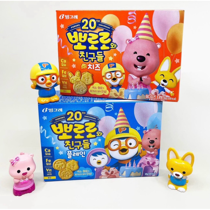 BÁNH QUY PORORO HÀN QUỐC CHO BÉ -65G