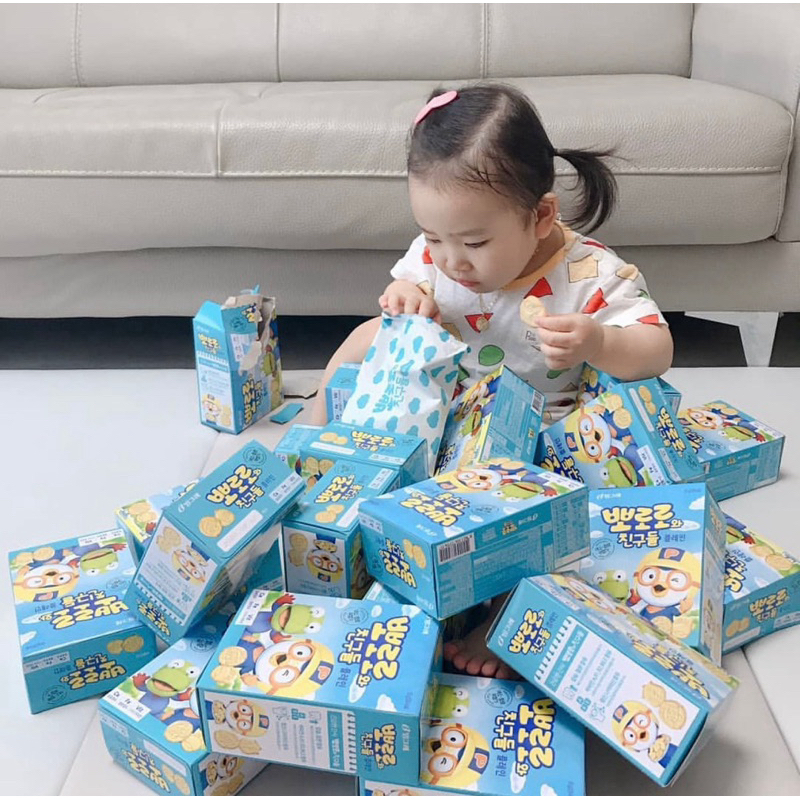 BÁNH QUY PORORO HÀN QUỐC CHO BÉ -65G