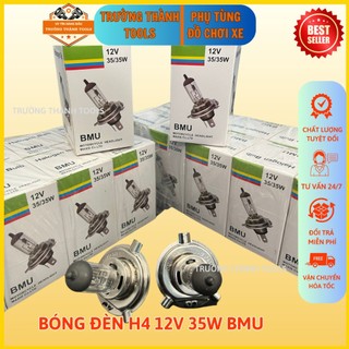 Bóng đèn pha xe máy chân h4 35w bmu cao cấp, bóng đèn wave/sirius/vision/exciter - trường thành tools
