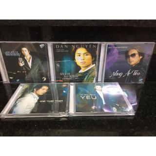 5 CD Đan Nguyên Nhạc Vàng Chất lượng Cao - Phôi Phono Verbatim Bìa màu