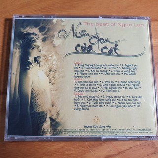 CD Ngọc Lan NIỀM ĐAU CỦA CÁT - Album gồm 3 CD - CD Nhạc chất lượng cao - Phôi Phono Verbatim Bìa màu