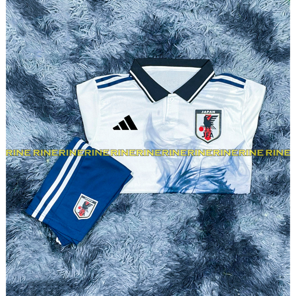 Bộ áo bóng đá Nhật Bản Tranning màu trắng Super hàng Thailand 2023-2024 Giống thi đấu