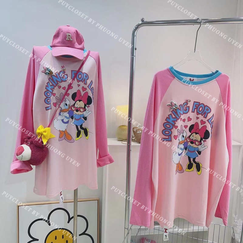 ÁO TAY DÀI KOREA KÈM CHARM ĐÍNH