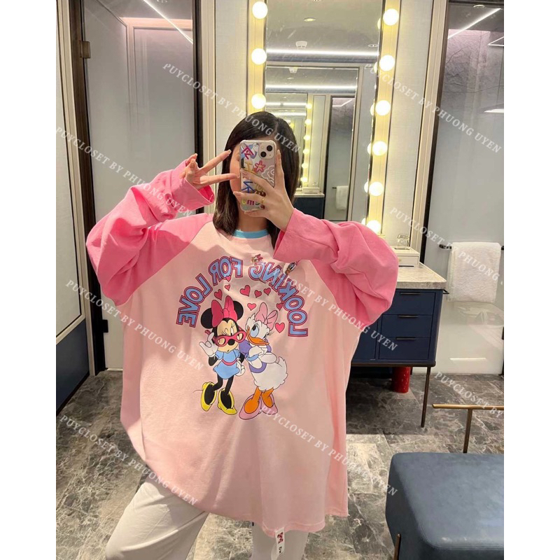 ÁO TAY DÀI KOREA KÈM CHARM ĐÍNH