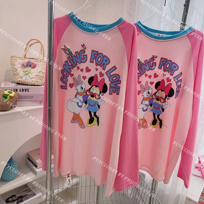 ÁO TAY DÀI KOREA KÈM CHARM ĐÍNH