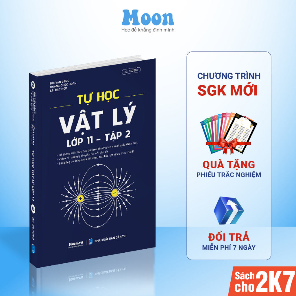 Sách Tự Học Vật Lý Lớp 11 tập 1 theo Chương Trình SGK Mới