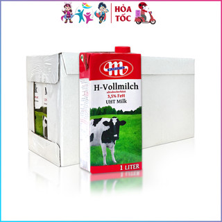 [ Hỏa Tốc - HCM ] Thùng Sữa MLEKOVITA 1L - Sữa Tươi Nguyên Kem Tiệt Trùng Ba Lan - Sữa Mleko 1L