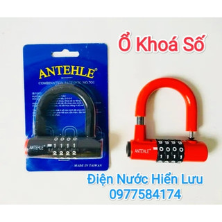Ổ khoá số chữ u chống trộm antehle