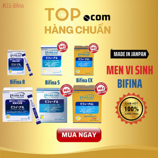Men vi sinh sống BIFINA NHẬT BẢN chính hãng hỗ trợ tiêu hóa cho trẻ em, người lớn, táo bón, tiêu chảy