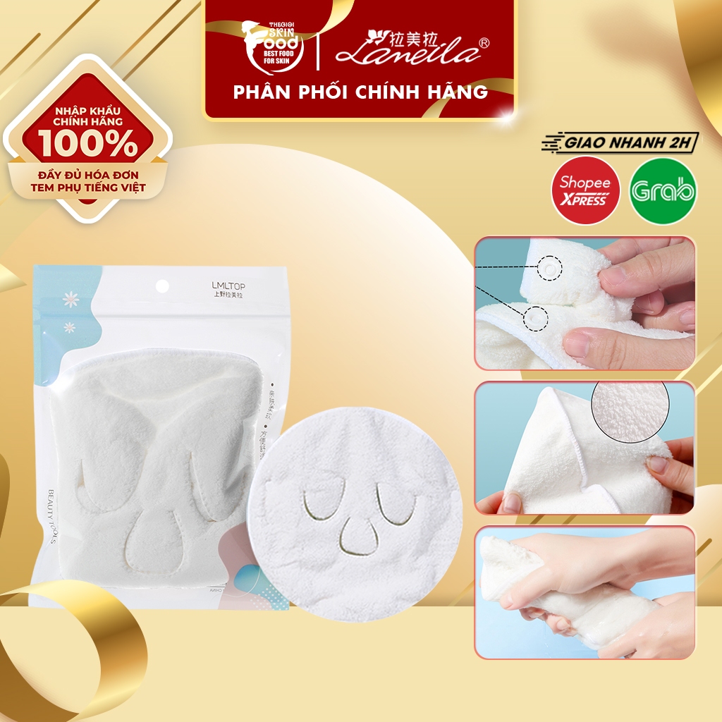 Khăn Mặt Nạ Chườm Nóng Lạnh Có Dây Đeo Làm Thư Giãn, Giảm Sưng LMLTOP - SY402