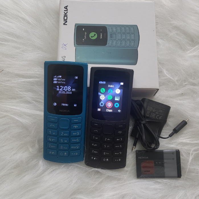 Điện thoại bàn phím nokia 105  sóng 4G 2sim. BẢO HÀNH 6 THÁNG. 1 ĐỔI 1 TRONG 2 THÁNG