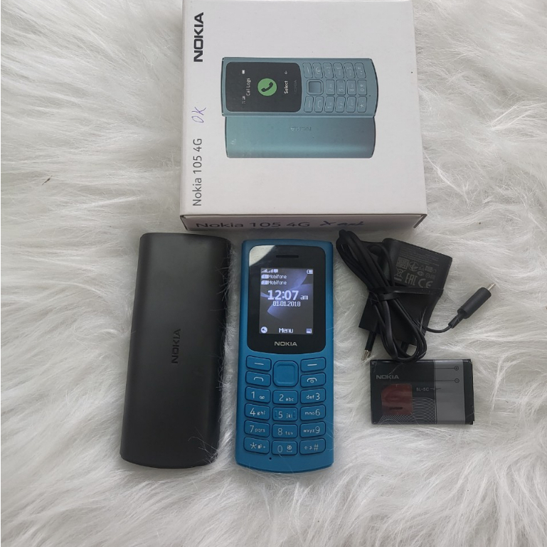 Điện thoại bàn phím nokia 105  sóng 4G 2sim. BẢO HÀNH 6 THÁNG. 1 ĐỔI 1 TRONG 2 THÁNG