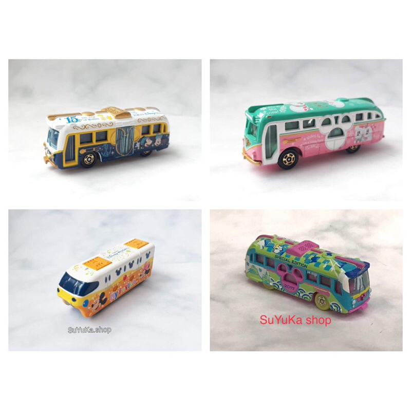 Xe Mô Hình Tomica Disney Resort - Xe Bus Disney nhiều mẫu