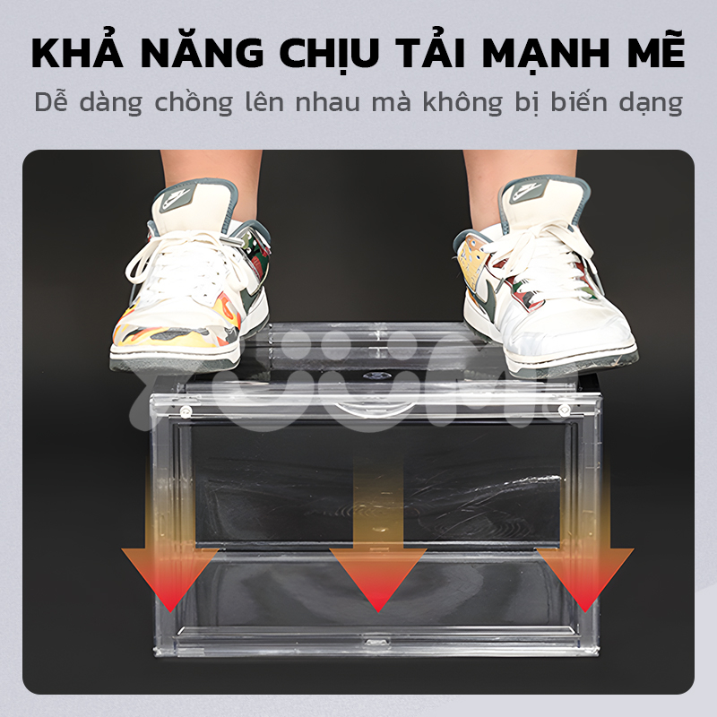 Yuumi Acrylic HộP Mica Hộp Nhựa Trong Suốt Hộp Đựng Giày TúI XáCh Mỹ PhẩM HộP TrưNg BàY Mô HìNh Búp Bê