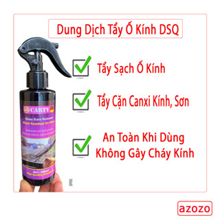 [ Loại Xịn ] Tẩy ố kính ô tô - Nước rửa kính xe ô tô - Tẩy cặn canxi trên bề mặt kính lái, gương chiếu hậu, trên sơn xe