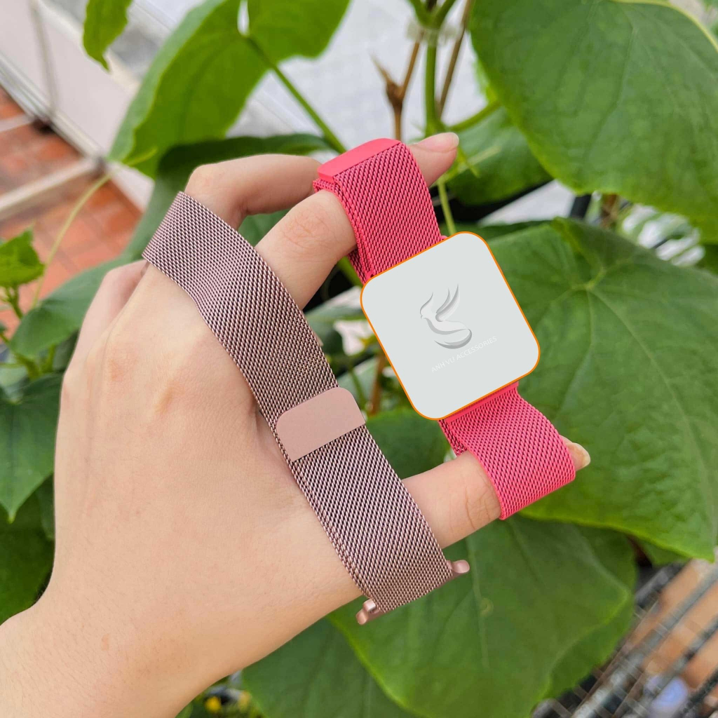 Dây thép Milan không gỉ cho Đồng hồ iWatch 49mm 45mm 44mm 42mm 41mm 40mm 38mm