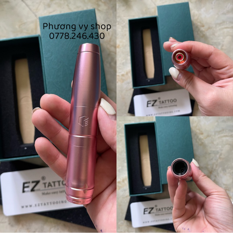 Máy phun xăm Pen E2 mini, máy Pen EZ, pen phổ thông, Pen Mast béo