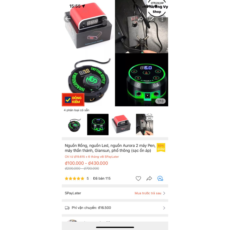 Máy phun xăm Pen E2 mini, máy Pen EZ, pen phổ thông, Pen Mast béo