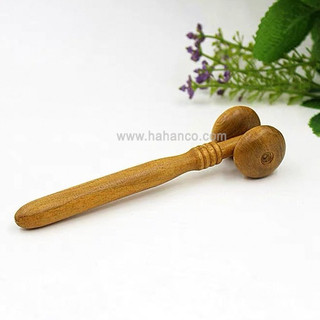 Cây lăn massage mặt mũi thư dãn da mặt bằng gỗ thơm - FengShui Shop