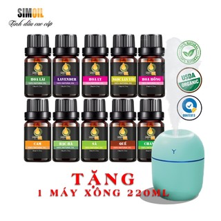Combo 10 lọ Tinh dầu thơm phòng cao cấp SIMOIL, tinh dầu xông phòng