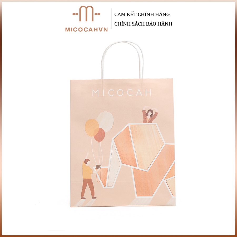Túi Giấy Đựng Quà Chính Hãng MICOCAH Thanh Lịch Sang Trọng Phối Màu Vintage Siêu Xinh CLIDSTORE