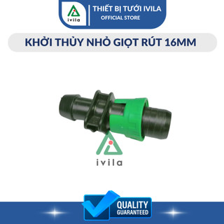 Khởi thủy dây tưới nhỏ giọt 16mm loại rút - Nối ống trục lớn ra ống 16mm tiện lợi nhanh chóng