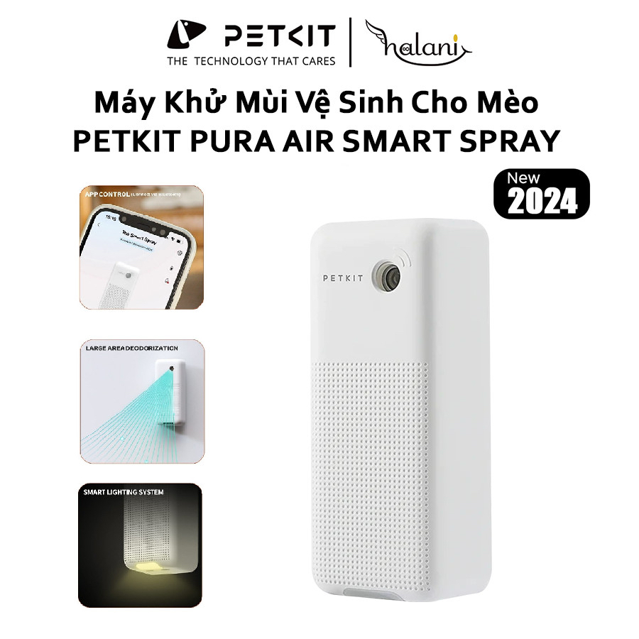 Máy Khử Mùi Cho Thú Cưng Pura Max Smart Spay Thế Hệ Mới Nhất