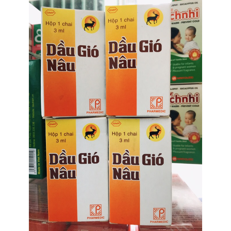 Cao sao vàng OPC, Dầu dân tộc OPC, Dầu gió nâu Pharmadic