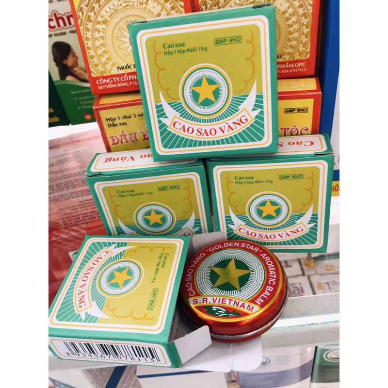 Cao sao vàng OPC, Dầu dân tộc OPC, Dầu gió nâu Pharmadic