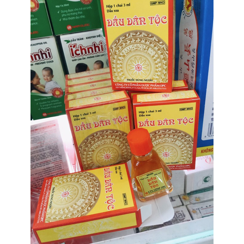 Cao sao vàng OPC, Dầu dân tộc OPC, Dầu gió nâu Pharmadic