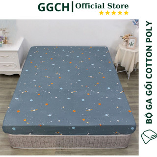 Ga Trải Giường, Lẻ ga Chun Bọc Nệm Mẫu 3D, Drap trải giường bo chun sẵn 3D đơn giản (Chưa kèm vỏ gối)