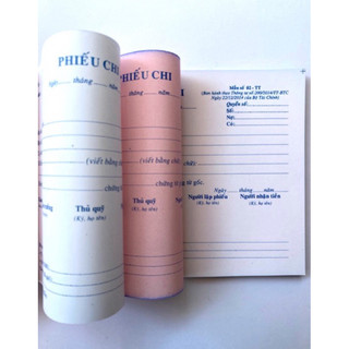 Phiếu chi 2 liên khổ 13x19cm ( 100 tờ )