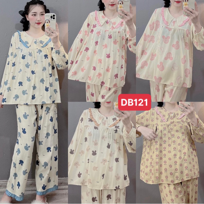 Đồ bộ bầu + sau sinh cho bé bú -db115