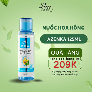 Nước hoa hồng se khít lỗ chân lông AZENKA Smooth Skin Spa Toner - Chai 125ml ♥️ NUOCHHAZK
