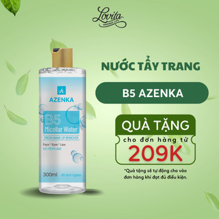 Nước tẩy trang B5 Azenka Micellar Water fresh make up remover 300ml