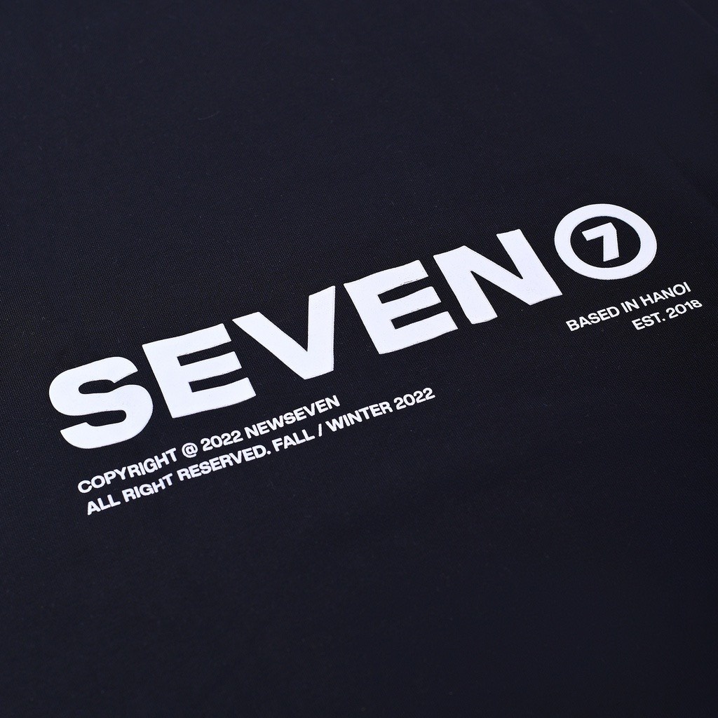 Áo Hoodie N7 Newseven Basic,Hoodie Bassic nam nữ