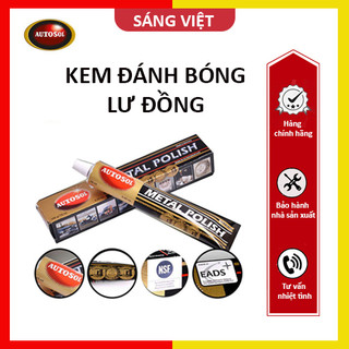 Kem đánh bóng lư đồng, đánh bóng kim loại Autosol Metal Polish tuýp 100g