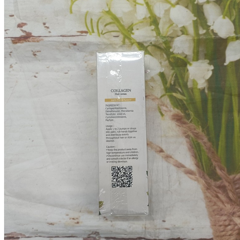 Tinh Dầu Dưỡng Tóc Bóng, Khỏe Lome Collagen Hair Serum 60ml