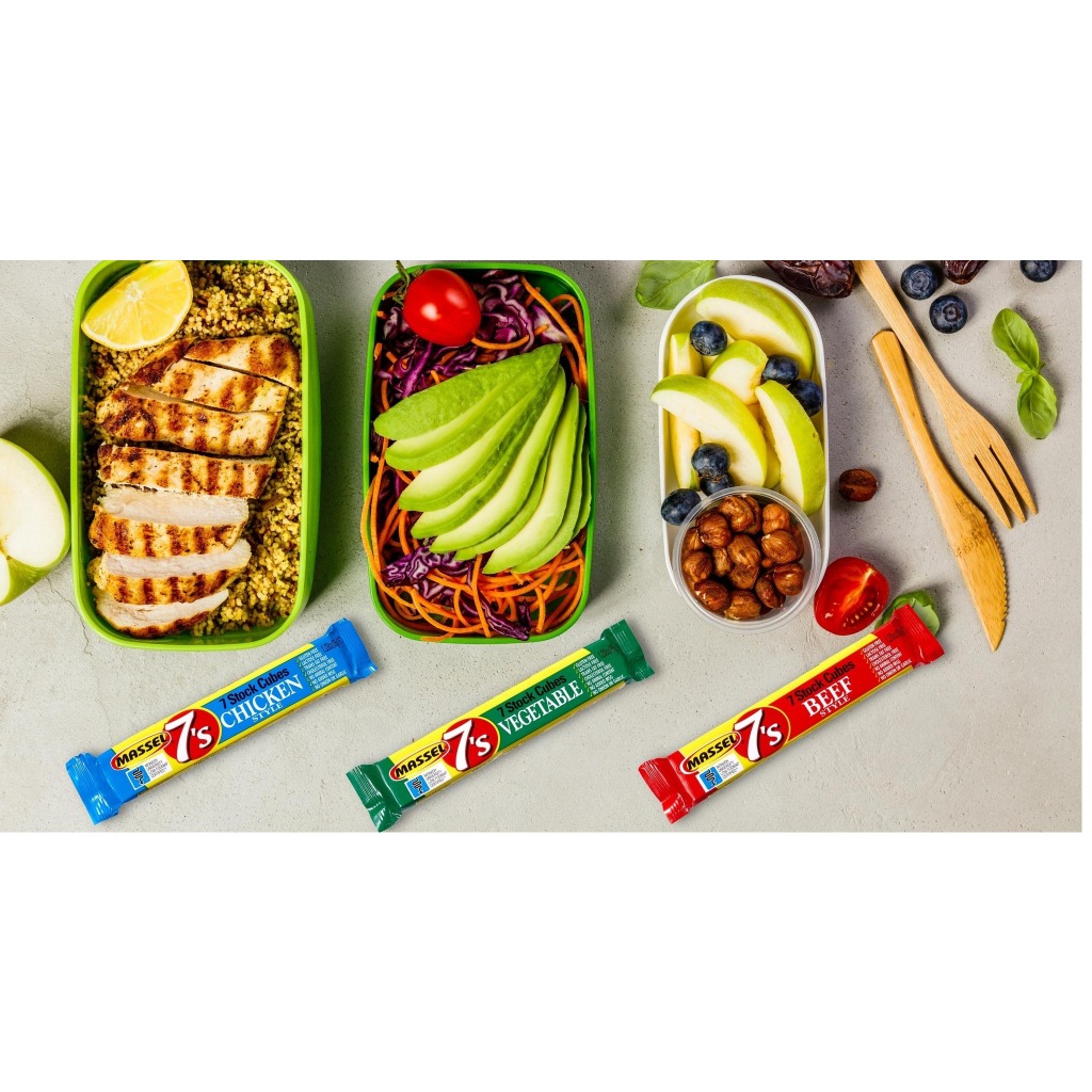 Hạt Nêm Chay Vegan dạng viên Massel 7's Stock Cubes