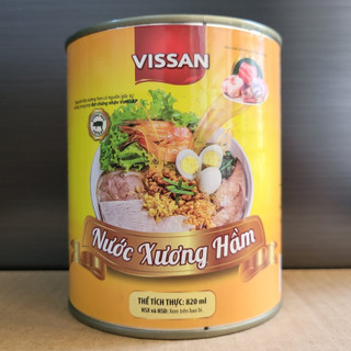 Vissan - lon 820ml - nước xương hầm thịt heo / pork bone broth