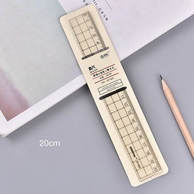 Thước kẻ trong suốt - 20 cm
