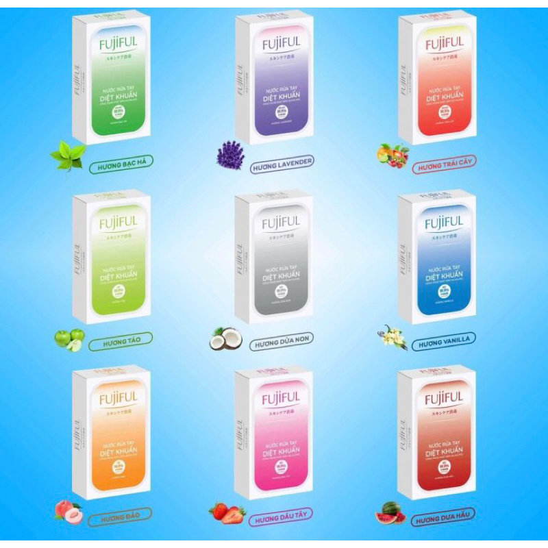 Nước rửa tay diệt khuẩn dưỡng da Fujiful