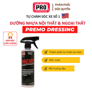 Dung dịch làm mới và phục hồi nhựa Premo Dressing S-92 hãng PRO nhập khẩu Mỹ 473ml