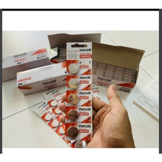 Vĩ 5 viên pin maxell dòng cao cấp cr2032 3v