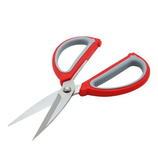 Combo 3 cái Kéo bếp đa năng cán nhựa ĐỎ